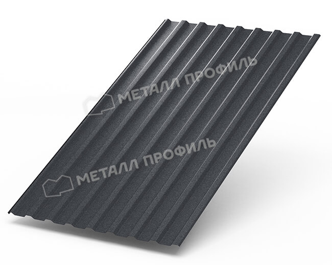 Профнастил МП20 х 1100 - R (Steelmatt-20-7024-0.4±0.08мм) в Ногинске