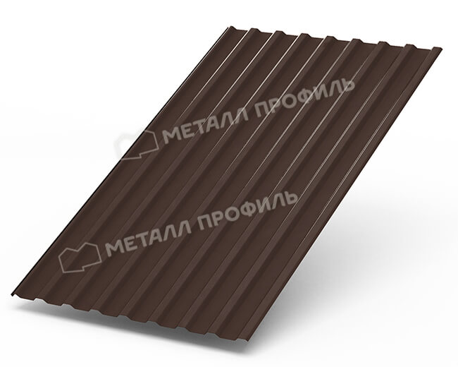 Профнастил МП20 х 1100 - R (Steelmatt-20-8017-0.4±0.08мм) в Ногинске