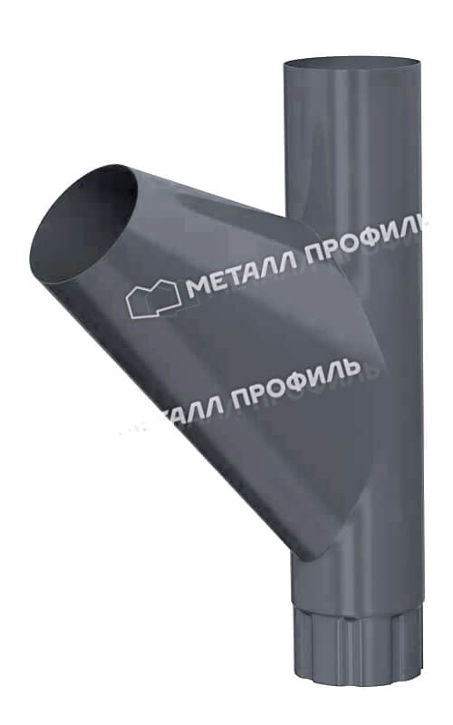 Тройник трубы Foramina Freeze D100 (FRZ_D-01-GreyGrey-0.5) в Ногинске