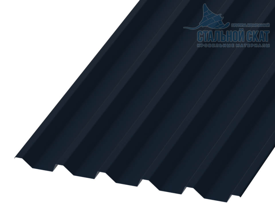 Фото: Профнастил С44 х 1000 - A (VALORI-20-DarkGrey-0.5) в Ногинске