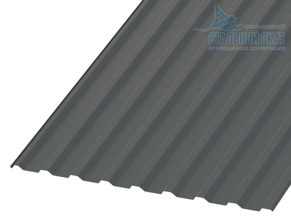 Профнастил МП20 х 1100 - R (ПЭ-01-7005-0.45)