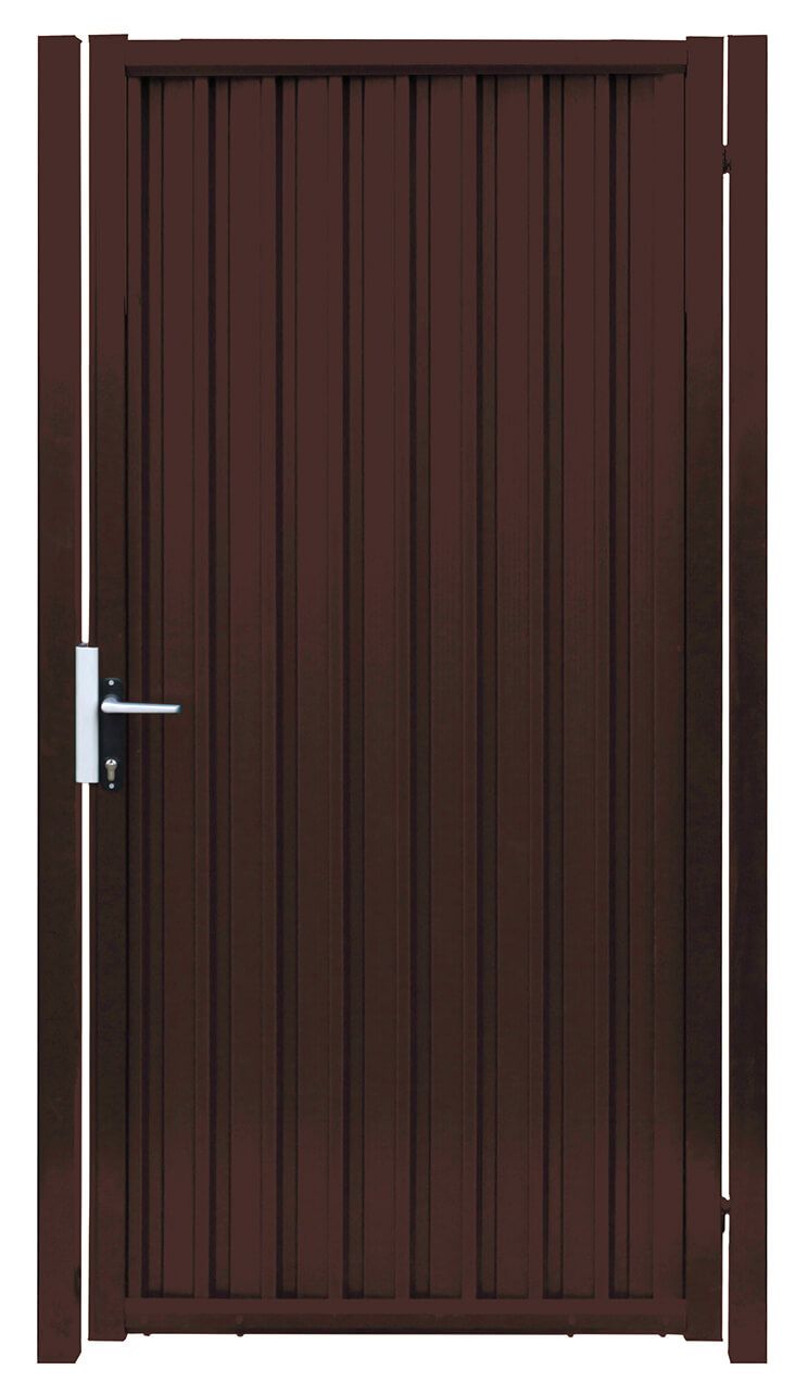 Калитка Estet Plus 2,0х1 RAL 8017/1014