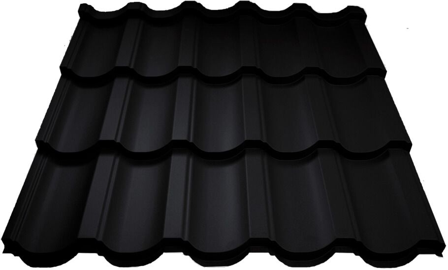 Металлочерепица МП Трамонтана-S NormanMP (ПЭ-01-9005-0.5)
