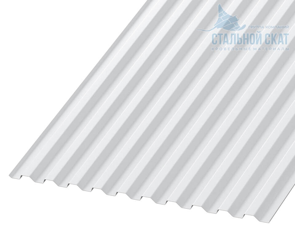 Профнастил С21 х 1000 - B NormanMP (ПЭ-01-9003-0.5)