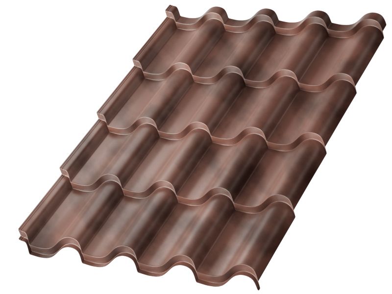Металлочерепица МП Монтерроса-S (КЛМА-02-Античный-0.5)